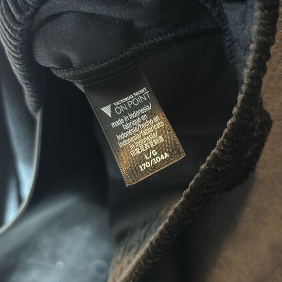 Victoria’s Secret on point women’s large velvet ribbed mock neck zip up sweater - Picture 5 of 6